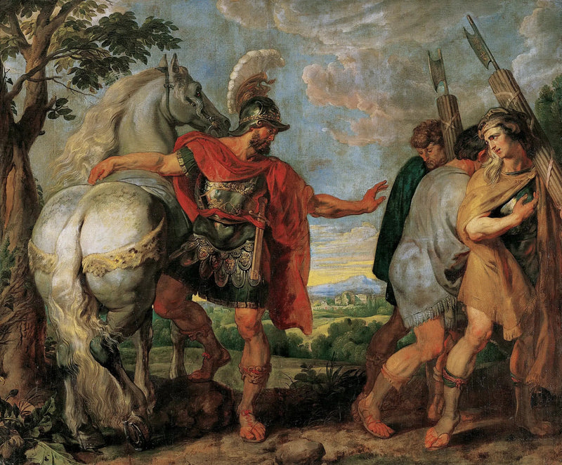 The renvoi des licteurs - Peter Paul Rubens
