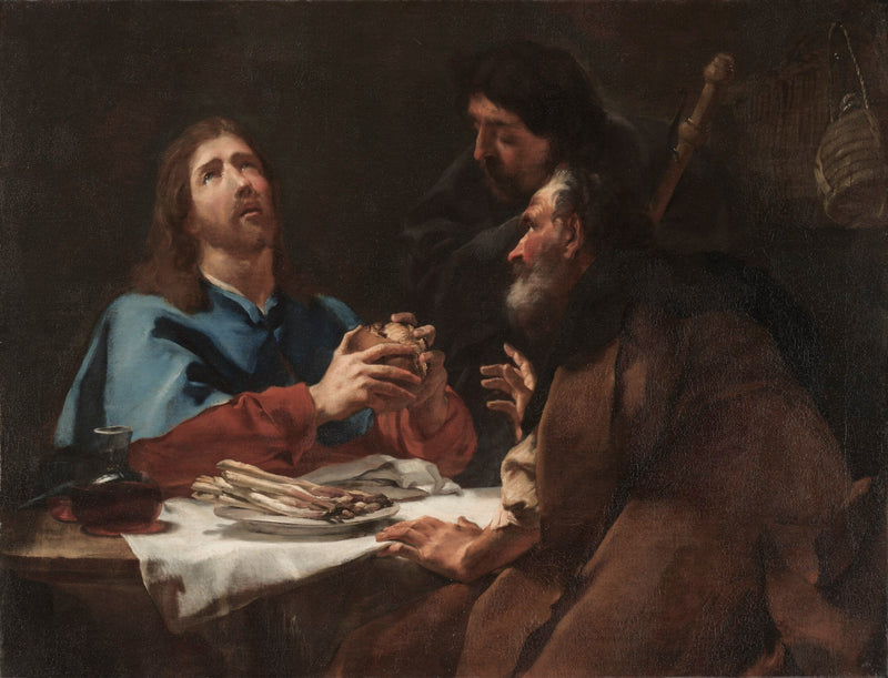 The Meal at Emmaüs - Giovanni Battista Piazzetta