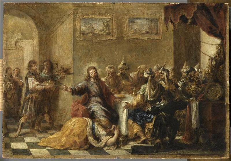 The Meal at Simon's - Juan de Valdés Leal