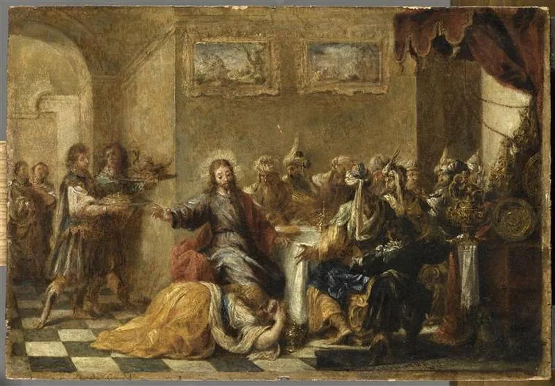 The Meal at Simon's - Juan de Valdés Leal
