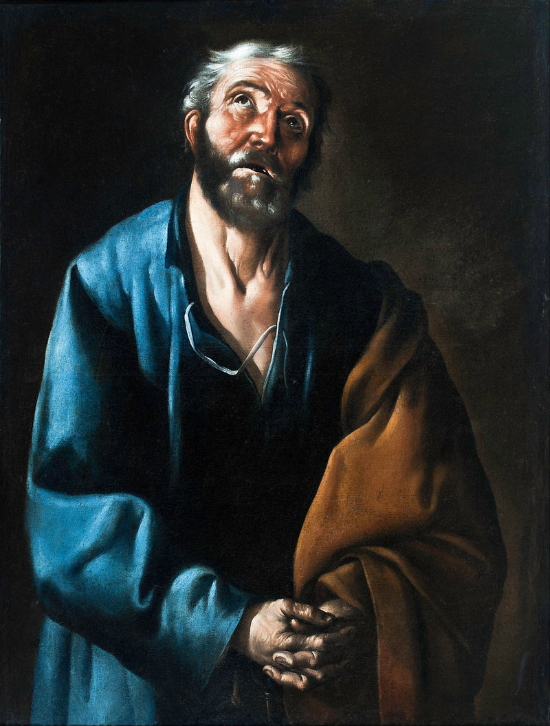 The Repentance of Saint Peter - Francisco de Zurbarán
