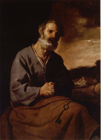 Le repentir de saint Pierre - Francisco de Zurbarán - Alpha Reproduction
