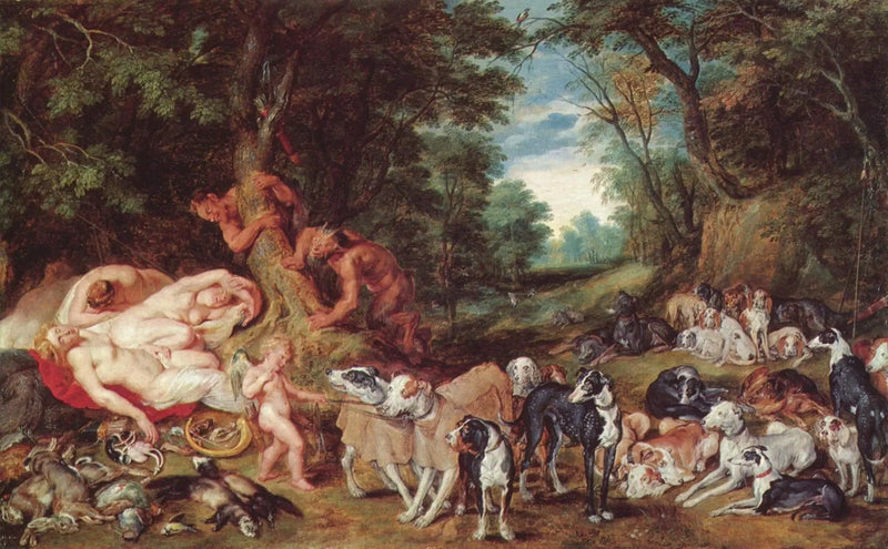 The Rest of Diana and Her Nymphs - Peter Paul Rubens