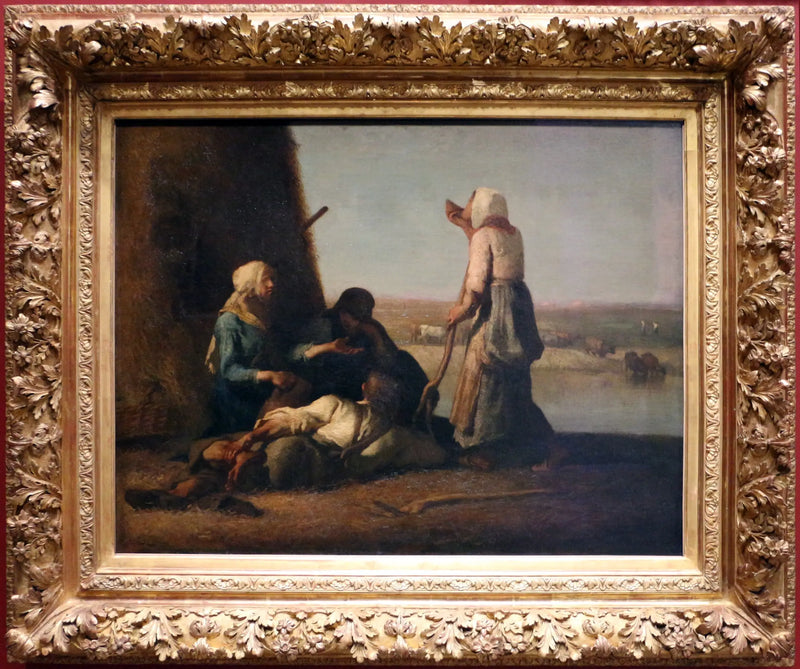 The Rest of the Reapers - Jean-François Millet