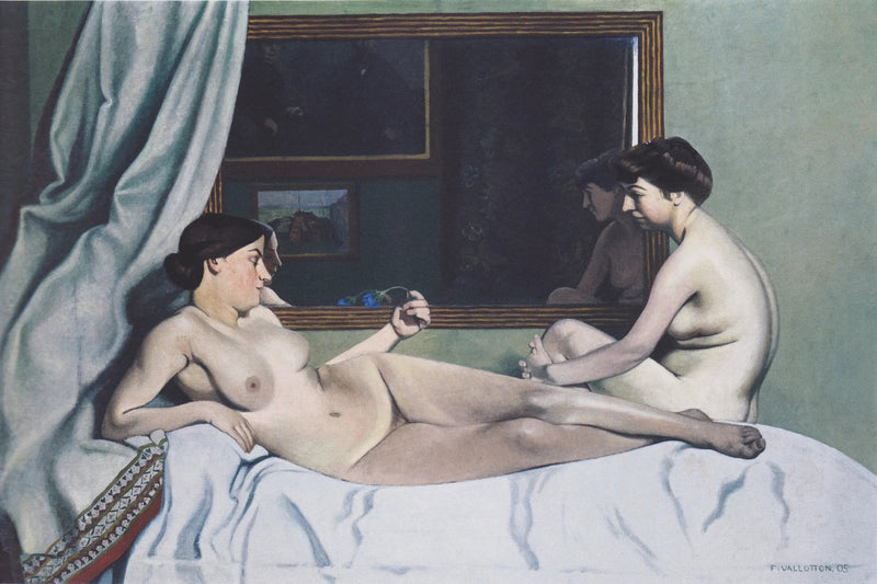The Models' Rest - Félix Vallotton