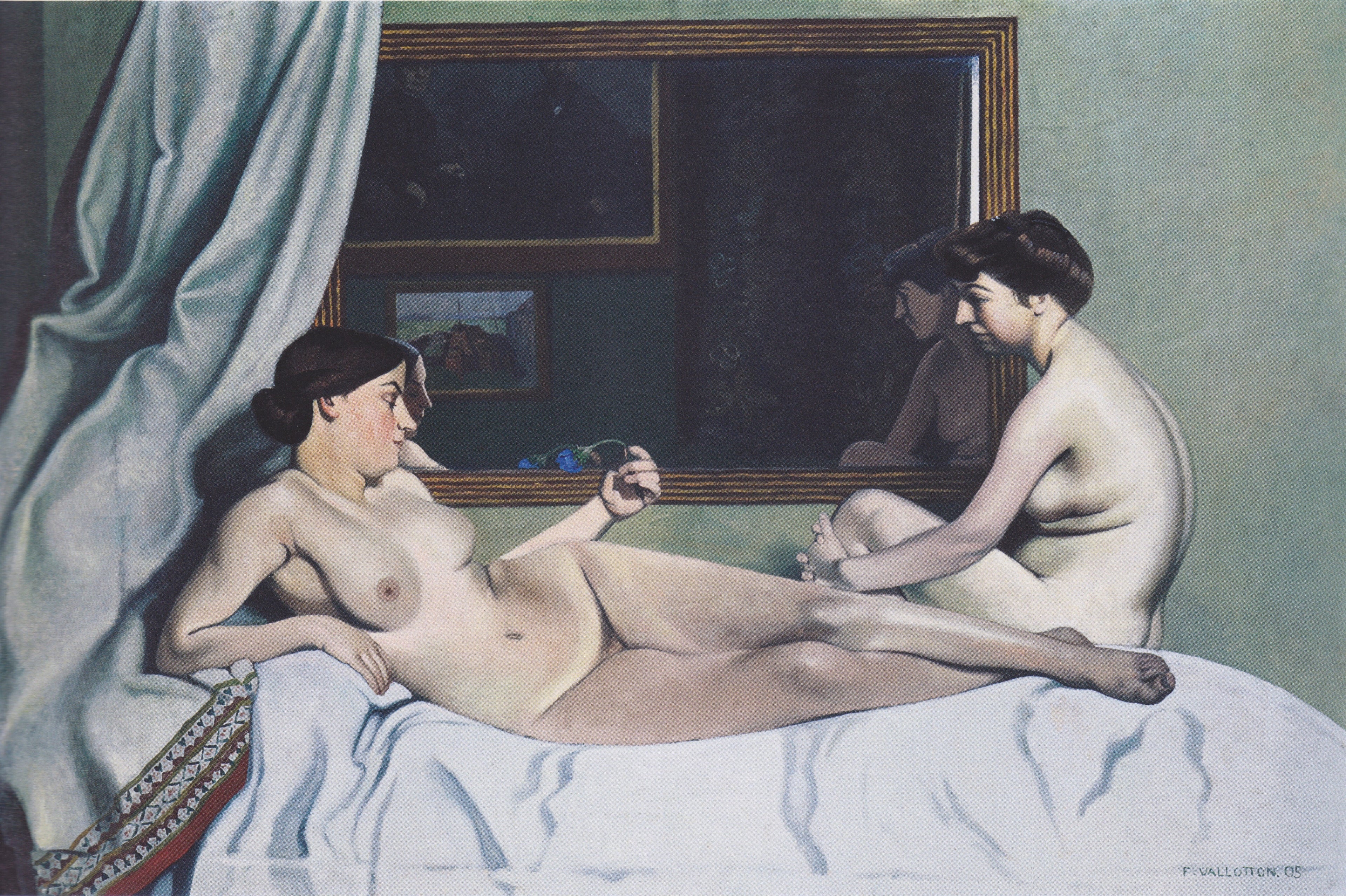 The Models' Rest - Félix Vallotton