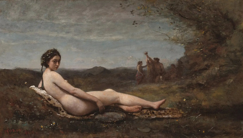The Rest - Jean-Baptiste Camille Corot