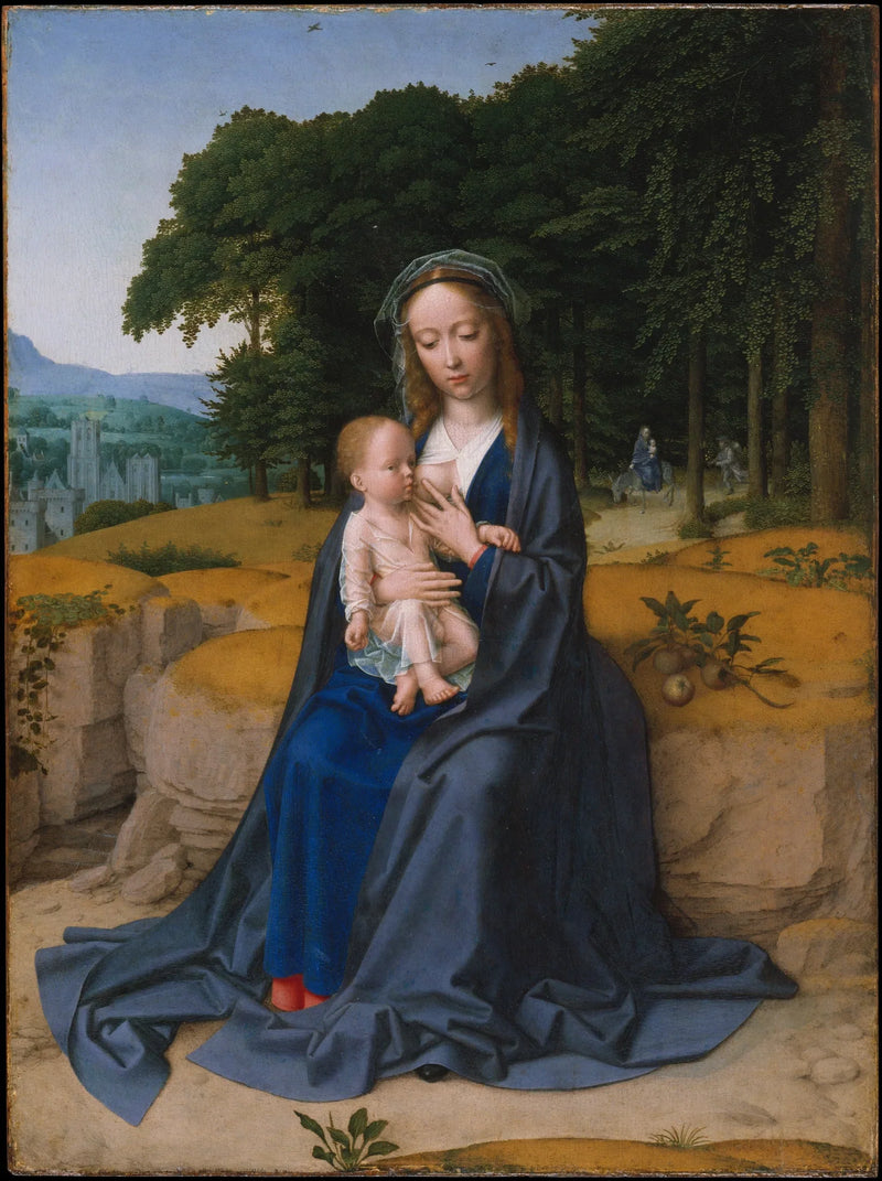 The Rest During the Flight into Egypt - Gérard David