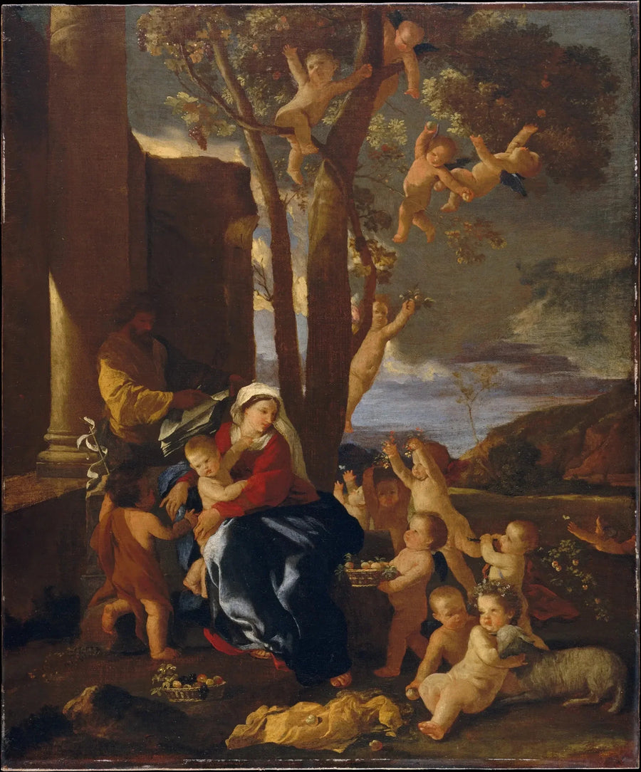 The Rest during the Flight into Egypt - Nicolas Poussin