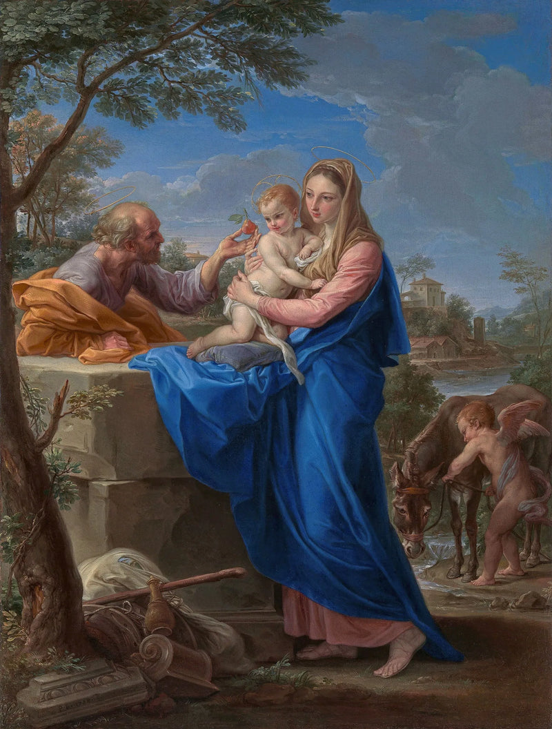 The Rest during the Flight into Egypt - Pompeo Batoni