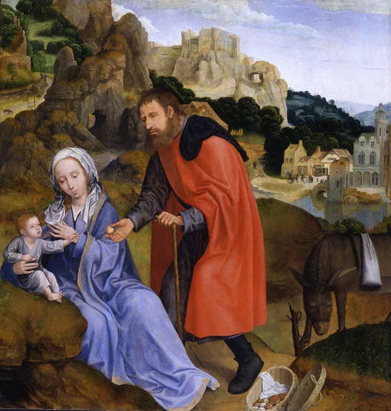 The Rest during the Flight into Egypt - Quentin Metsys