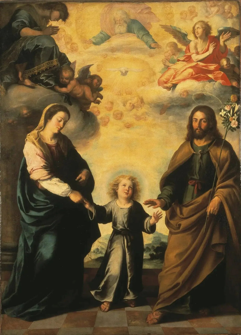 The Return of the Holy Family from Egypt - Bartolomé Esteban Murillo