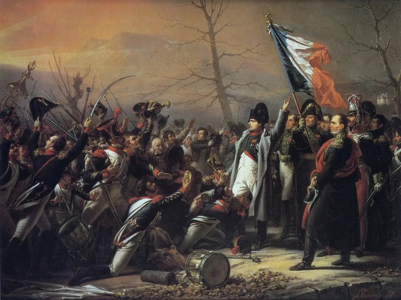 The Return of Napoleon from Elba Island - Charles de Steuben