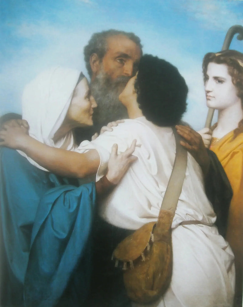 The Return of Tobie - Bouguereau