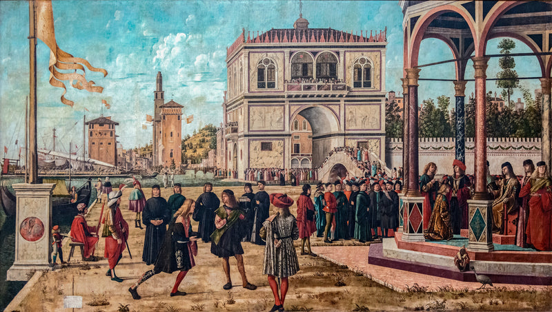The Return of the Ambassadors to the English Court - Vittore Carpaccio