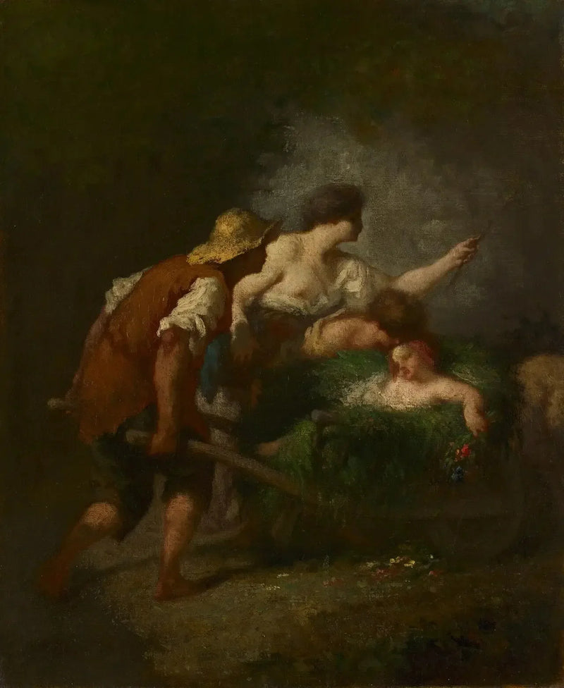 The Return of the Fields - Jean-François Millet