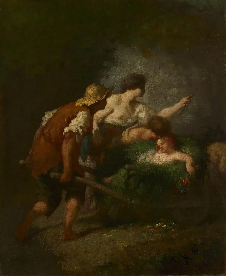 The Return of the Fields - Jean-François Millet