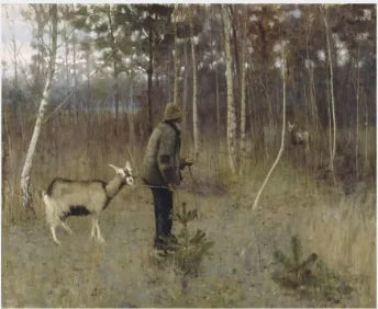 The Return of the Goats - John Lavery
