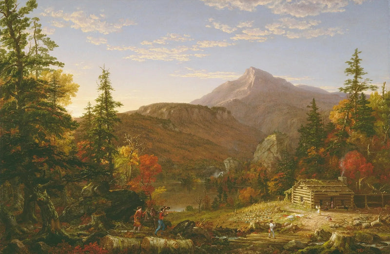 The Return of the Hunter - Thomas Cole