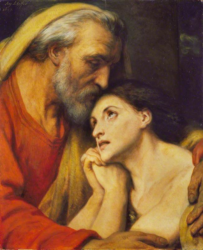 Le retour du fils prodigue - Ary Scheffer - Alpha Reproduction