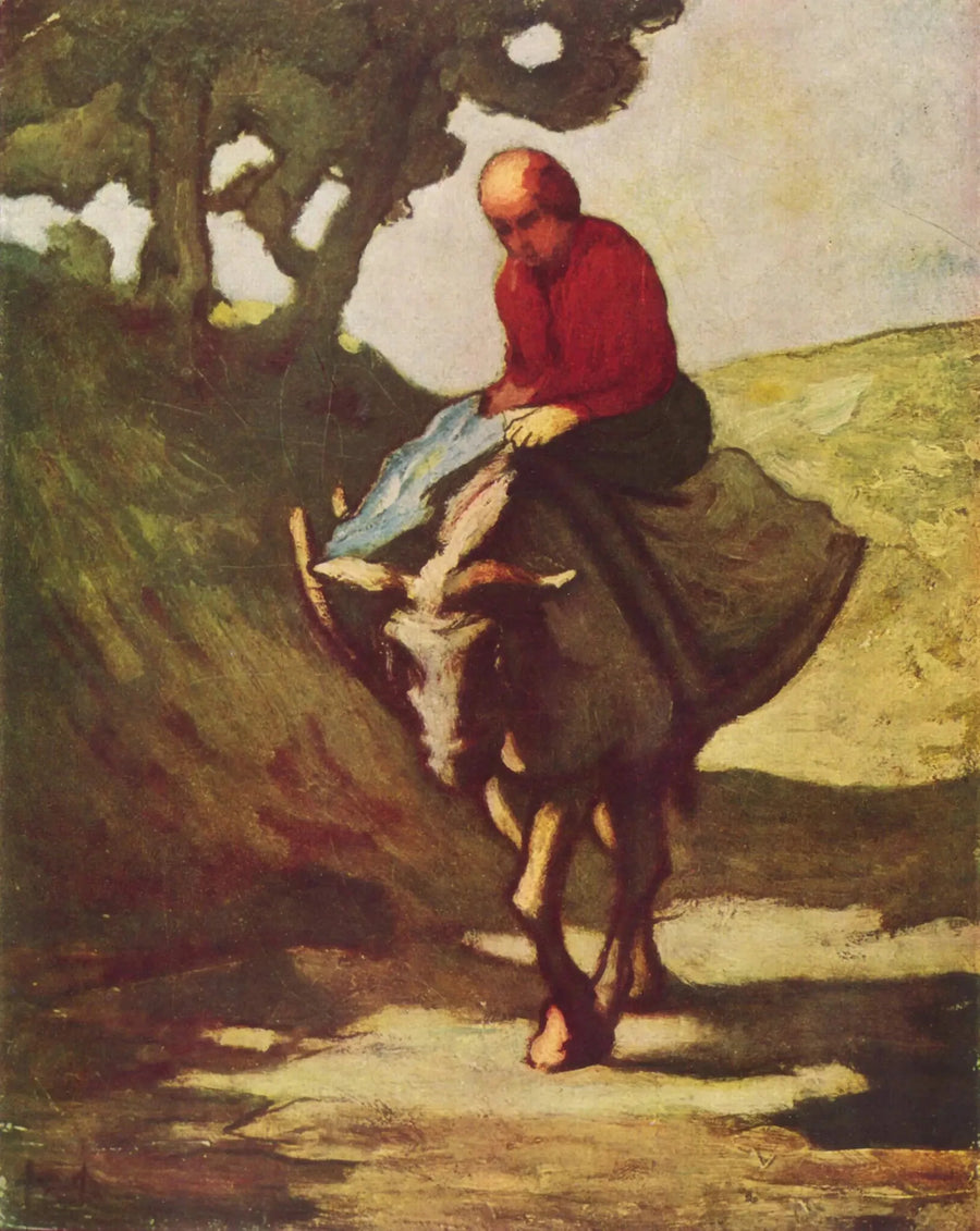 The Return of the Market - Honoré Daumier
