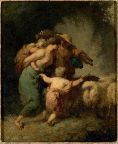 The Return of the Herd - Jean-François Millet