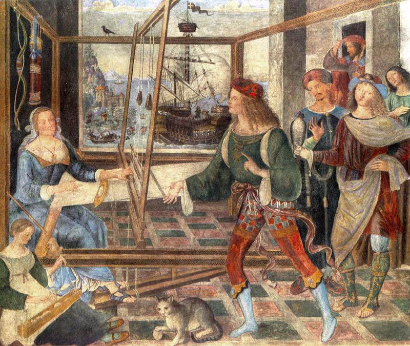 The Return of Ulysses - Pinturicchio