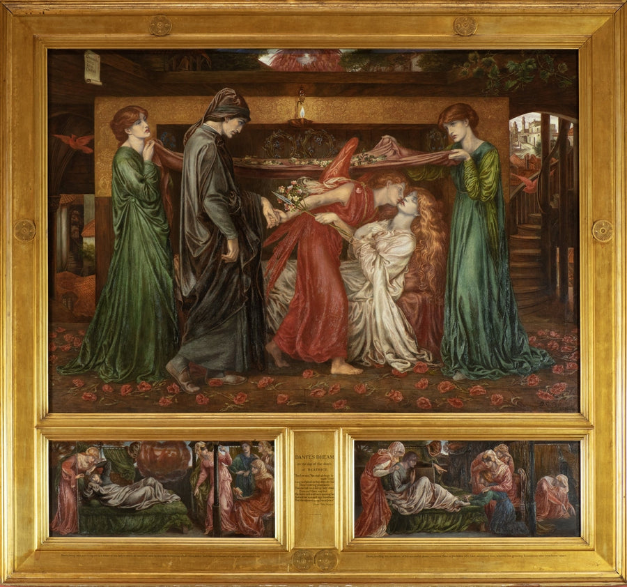 Dante's Dream on the Day of Beatrice's Death - Dante Gabriel Rossetti