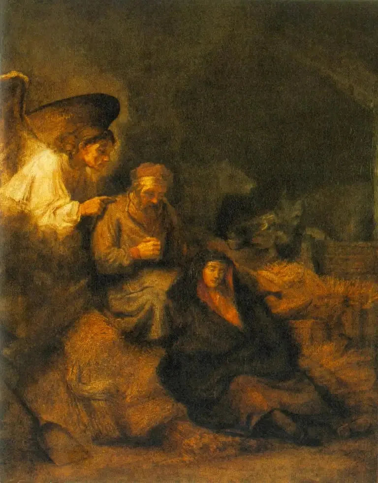 The Dream of Saint Joseph - Rembrandt
