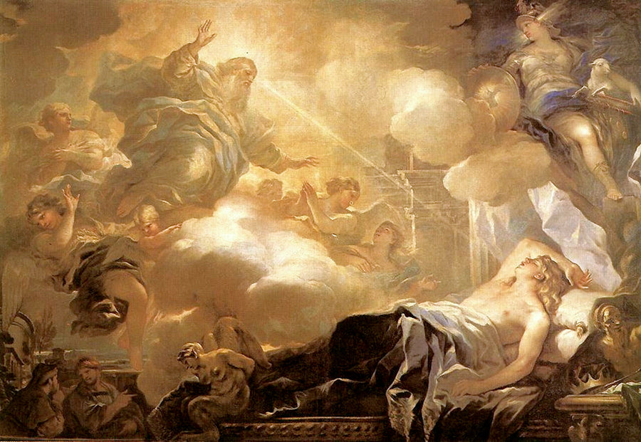 The Dream of Solomon - Luca Giordano