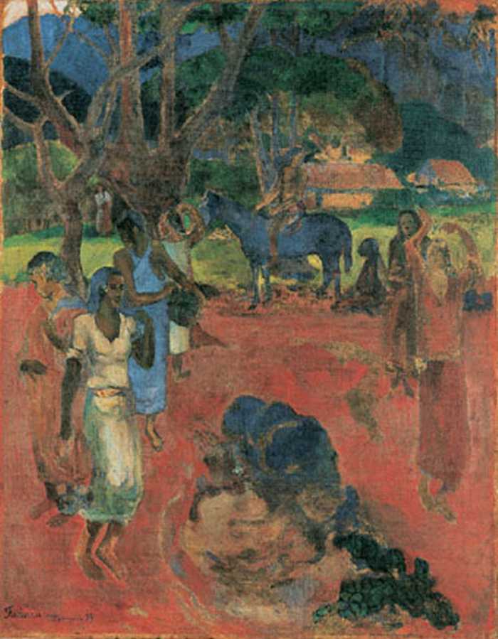Reproduction du tableau « Le Réveil - Paul Gauguin » par Alpha Reproduction en peinture à l’huile