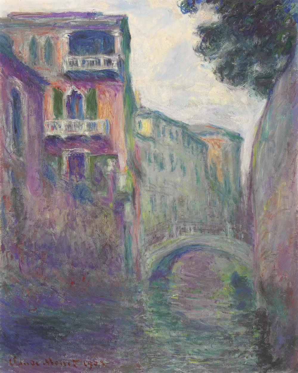 Le Rio de la Salute - Claude Monet image 1 reproduction de peinture à l’huile
