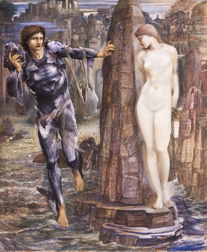 The Rock of Destiny - Edward Burne-Jones