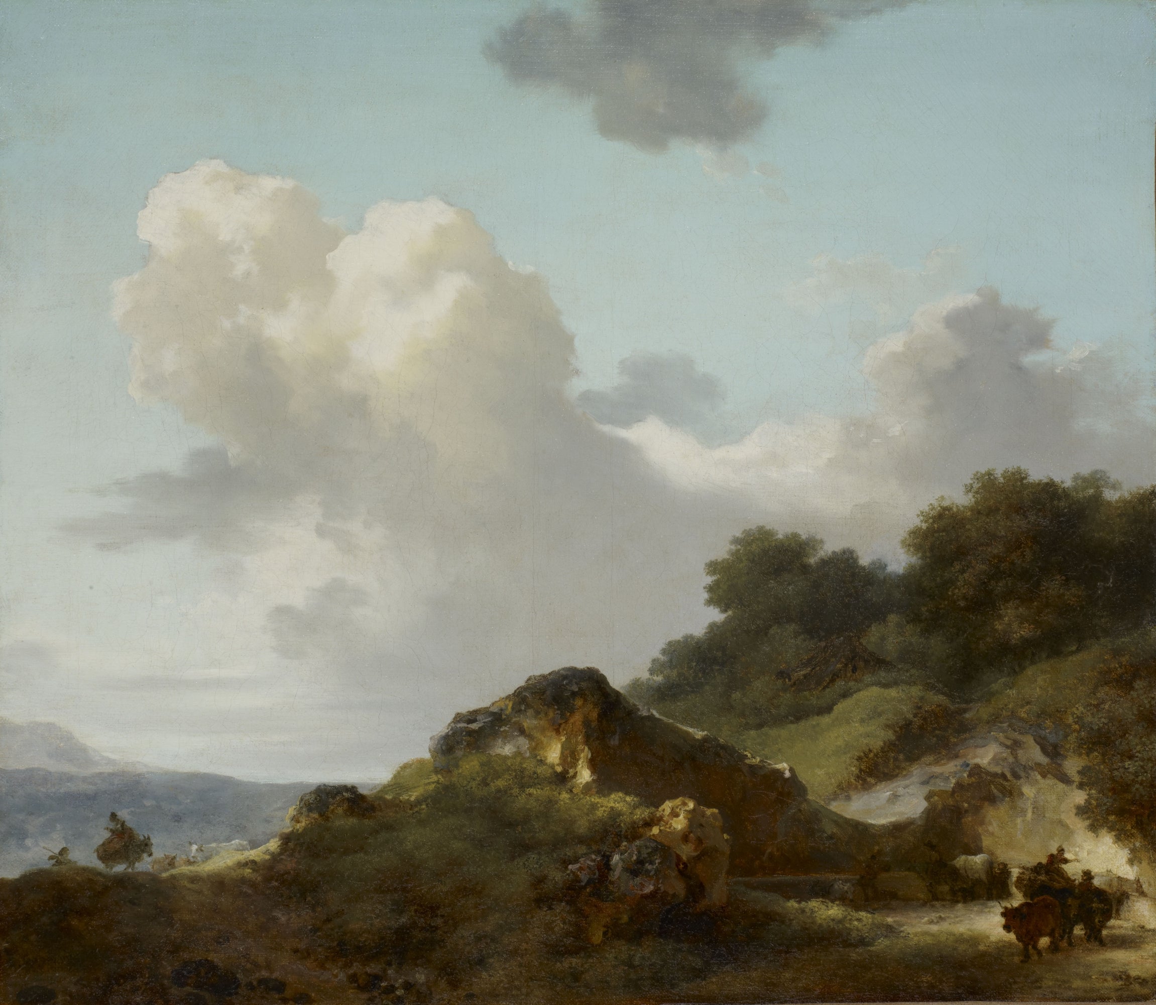 The Rock - Jean-Honoré Fragonard