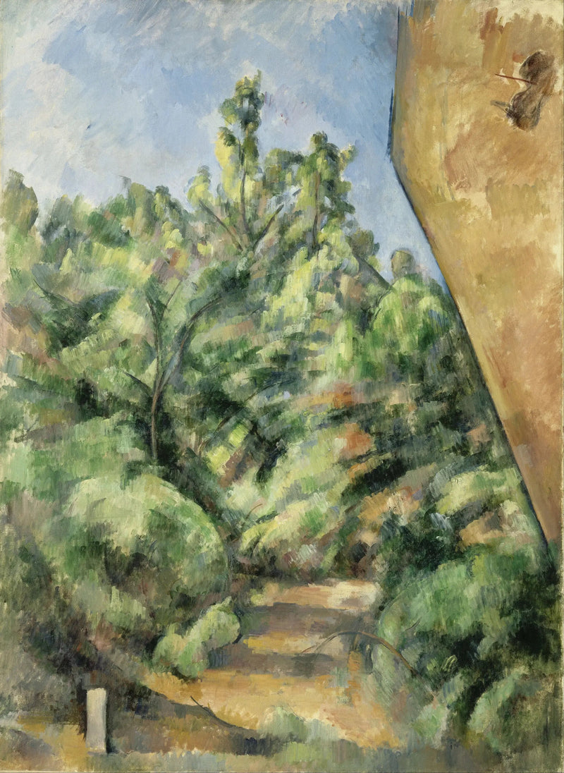The Red Rock - Paul Cézanne