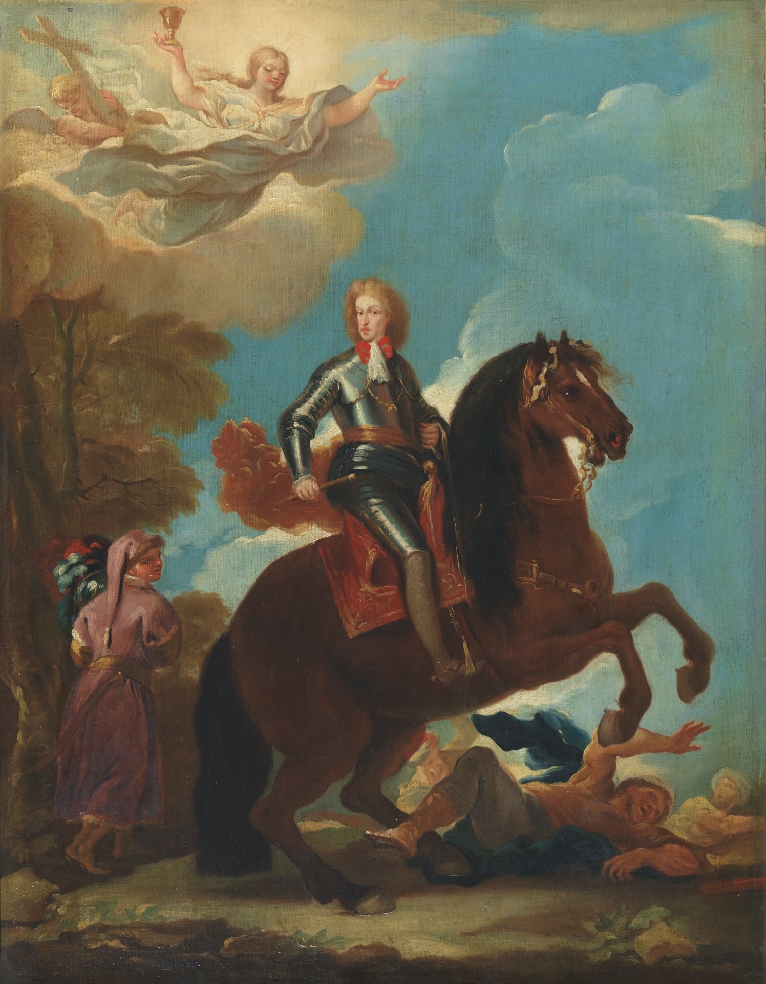 Le roi Charles II d’Espagne à cheval - Luca Giordano - Alpha Reproduction