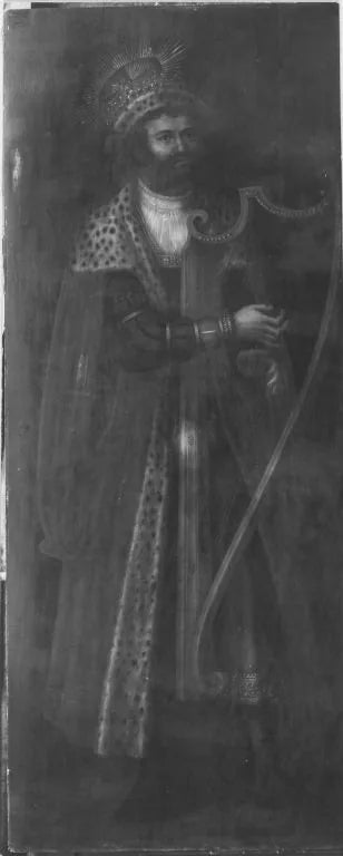 King David with a Harp - Lucas Cranach the Elder
