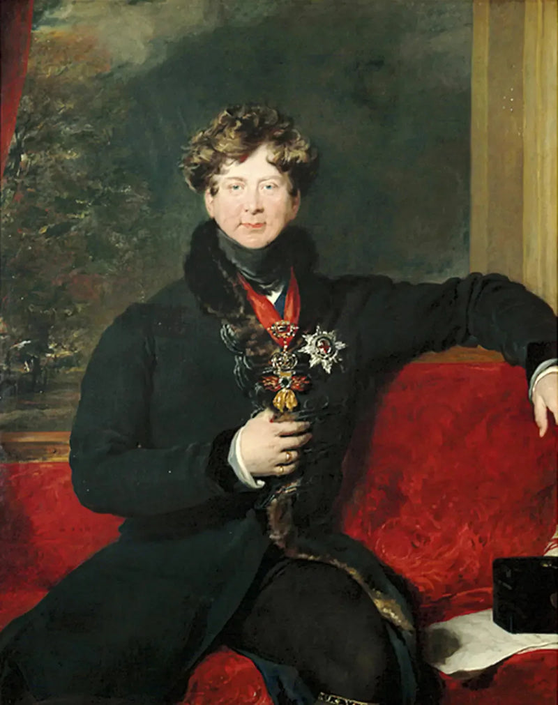 King George IV Sitting, in Morning Attire - Thomas Lawrence