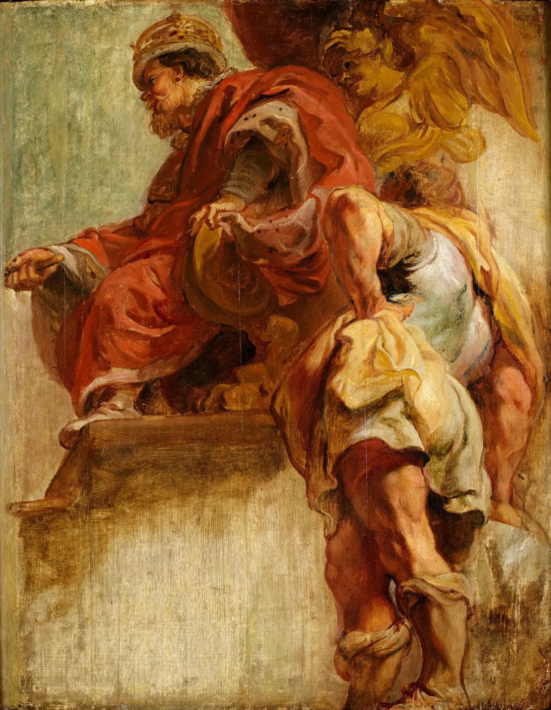 King James I Unifies England and Scotland - Peter Paul Rubens