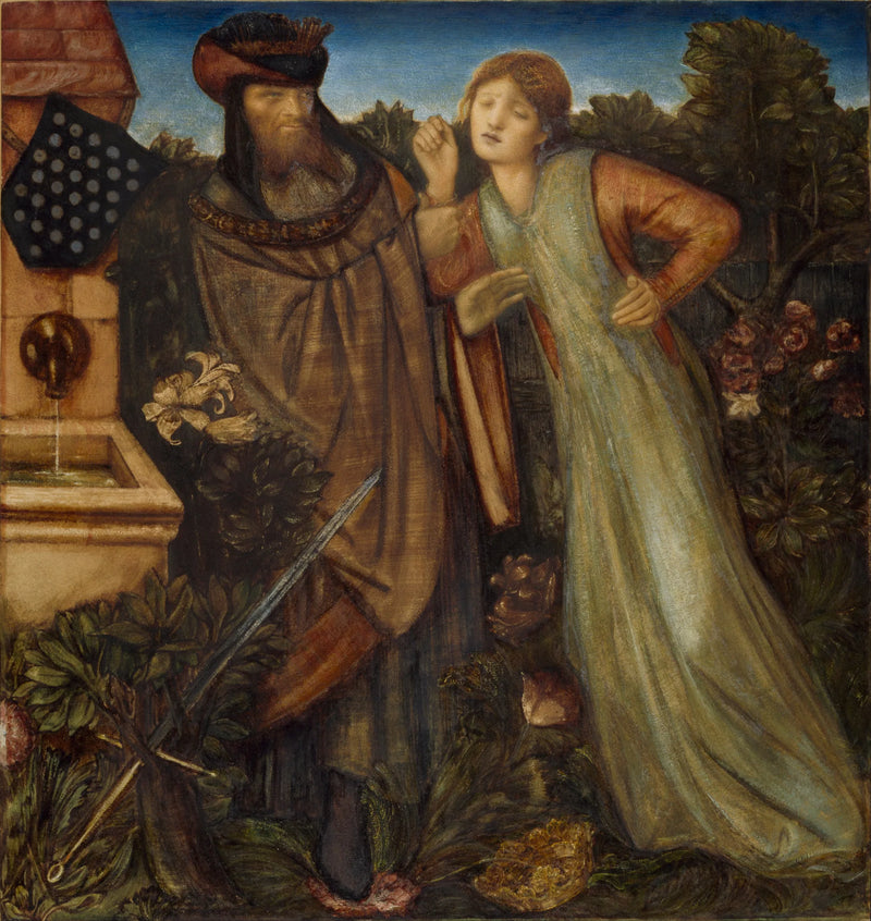 King Mark and Beautiful Iseult - Edward Burne-Jones