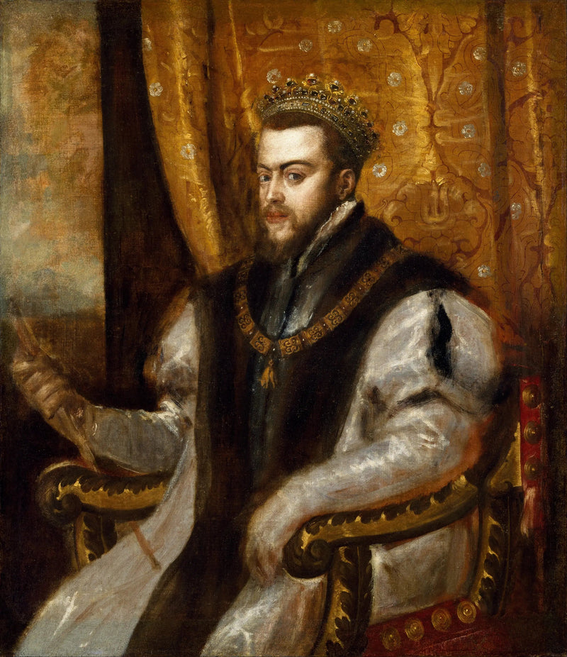 King Philip II of Spain - Titian