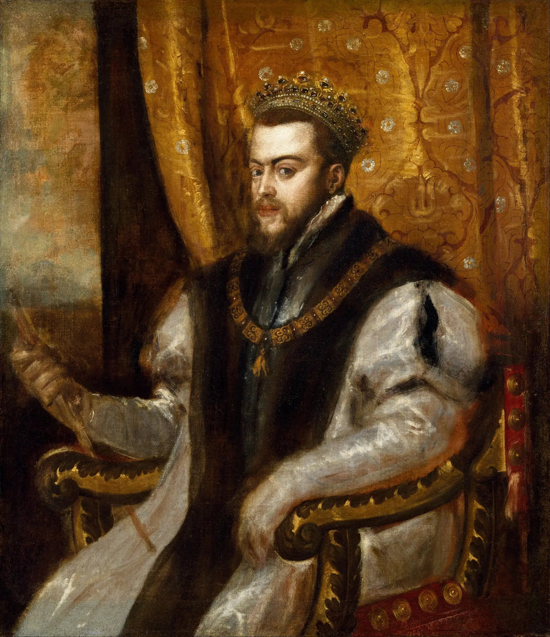 King Philip II of Spain - Titian