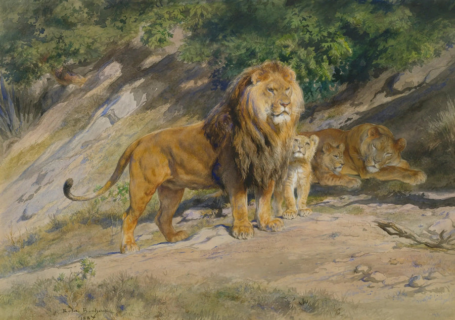The King Watches - Rosa Bonheur