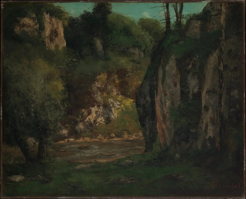 The Hidden Stream - Gustave Courbet