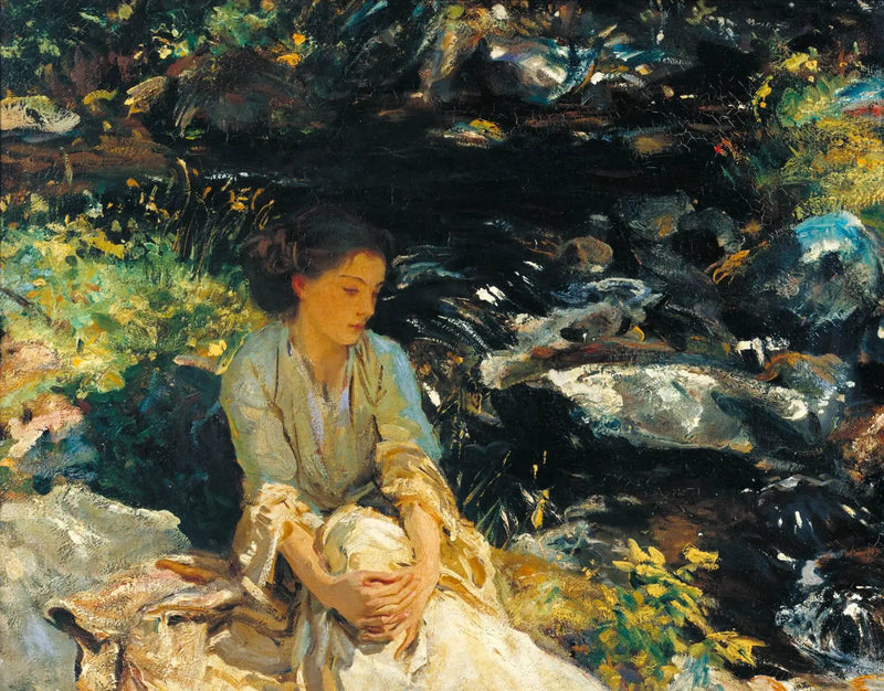 The Black Brook - John Singer Sargent