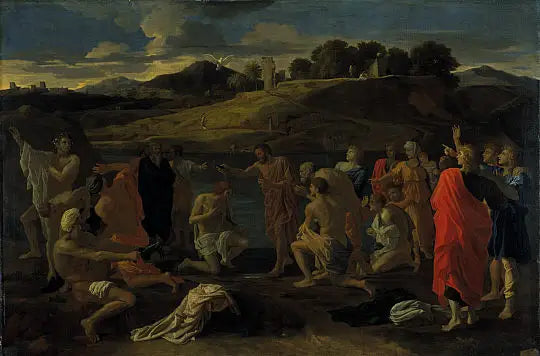 The Sacrament of Baptism - Nicolas Poussin