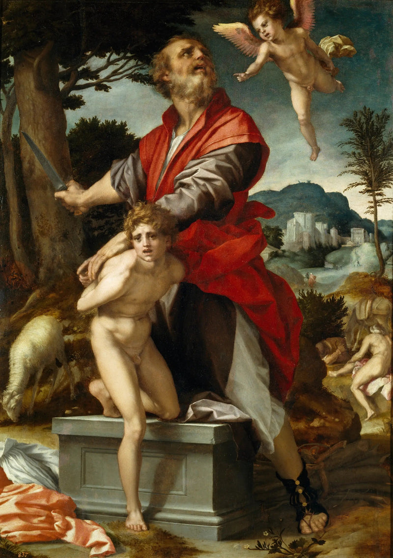 The Sacrifice of Isaac - Andrea del Sarto