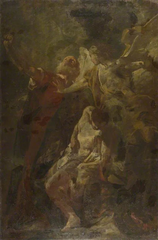 The Sacrifice of Isaac - Giovanni Battista Piazzetta