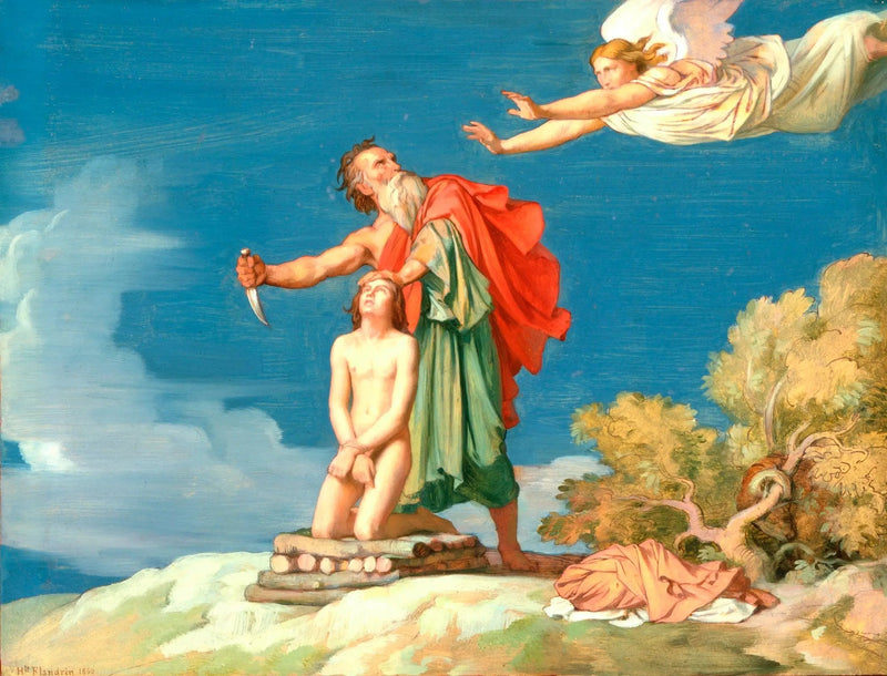 The Sacrifice of Isaac - Hippolyte Flandrin
