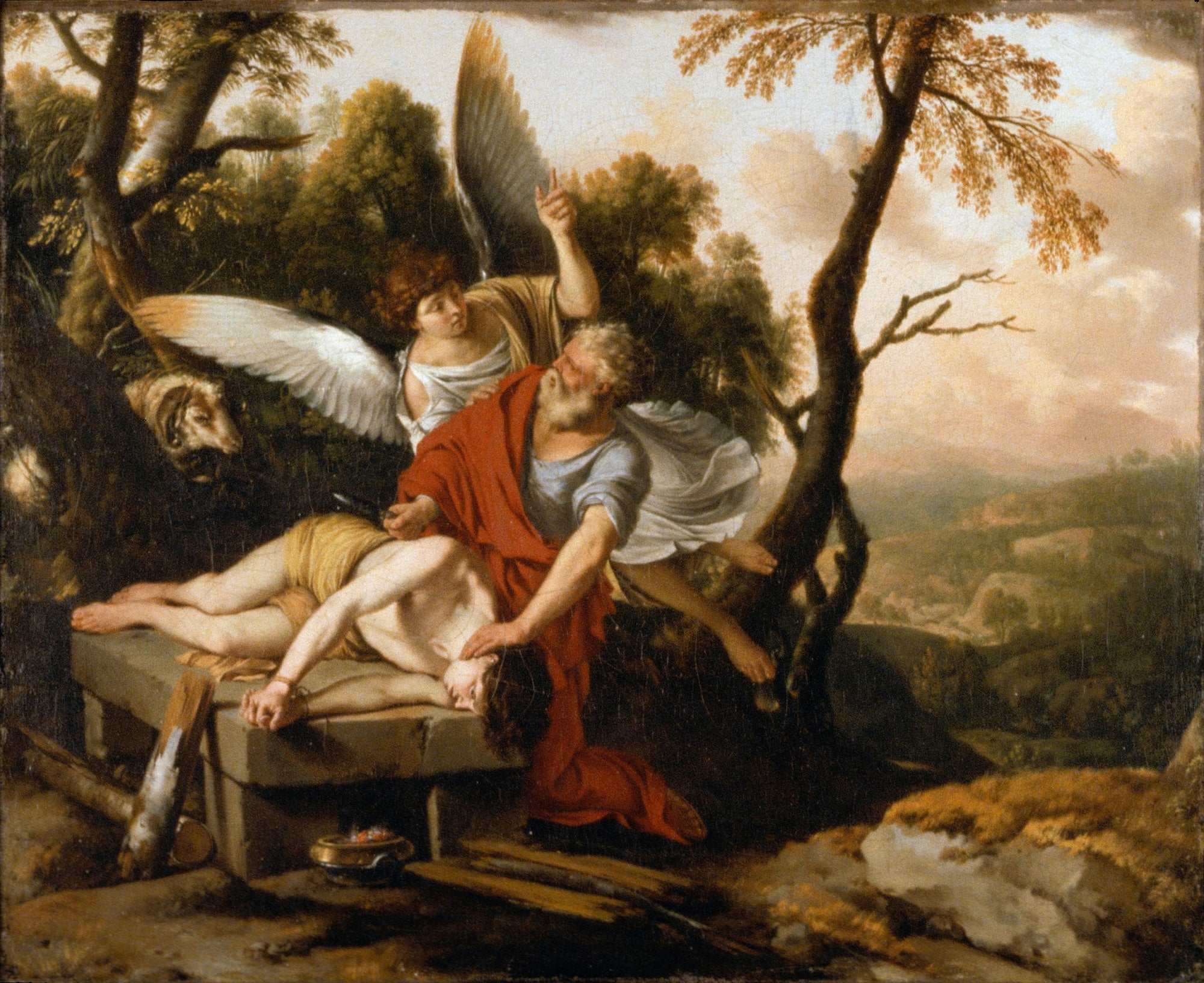 Le sacrifice d'Isaac - Laurent de La Hyre